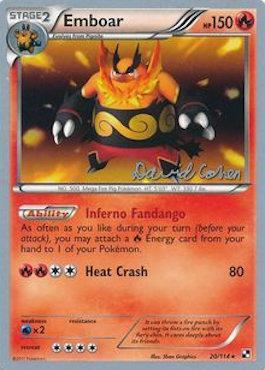 Emboar (20/114) (Twinboar - David Cohen) [World Championships 2011] | Game Master's Emporium (The New GME)