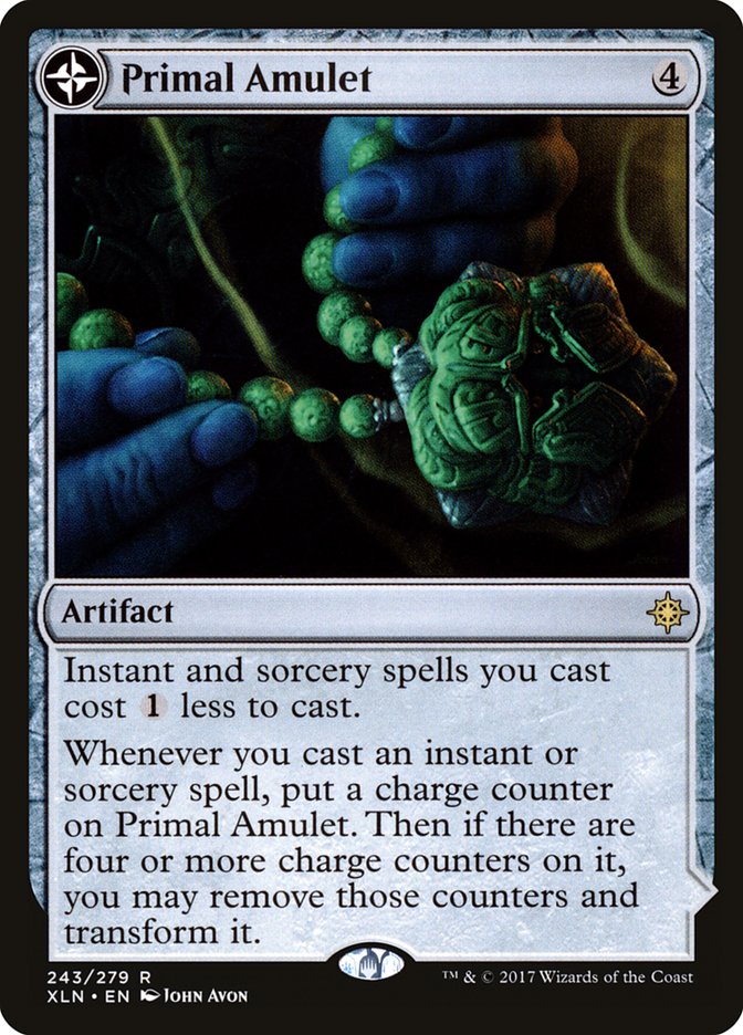 Primal Amulet // Primal Wellspring [Ixalan] | Game Master's Emporium (The New GME)