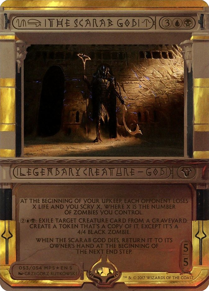 The Scarab God (Invocation) [Amonkhet Invocations] | Game Master's Emporium (The New GME)