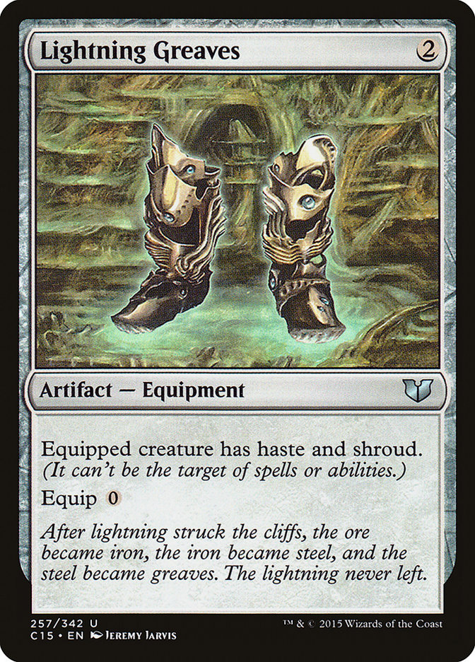 Lightning Greaves [Commander 2015] | Game Master's Emporium (The New GME)