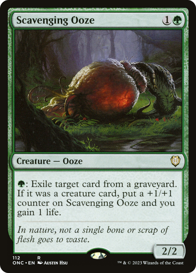 Scavenging Ooze [Phyrexia: All Will Be One Commander] | Game Master's Emporium (The New GME)