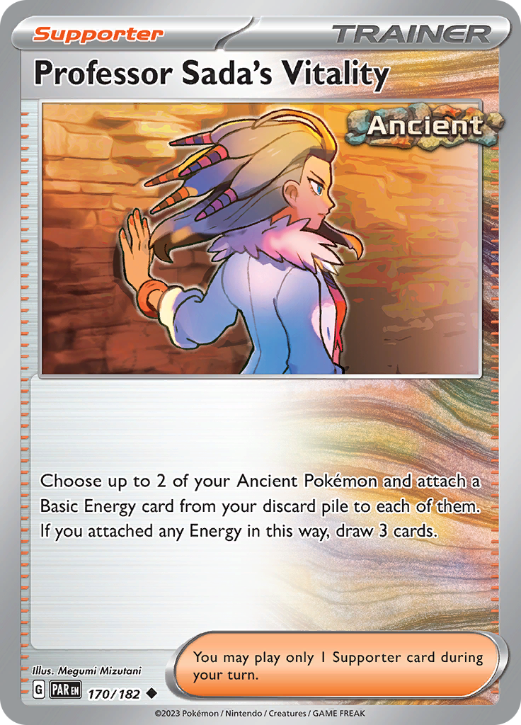 Professor Sada's Vitality (170/182) [Scarlet & Violet: Paradox Rift] | Game Master's Emporium (The New GME)