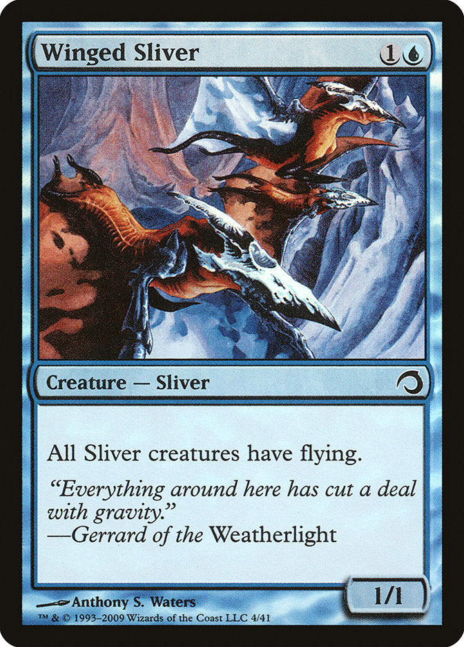 Winged Sliver [Premium Deck Series: Slivers] | Game Master's Emporium (The New GME)