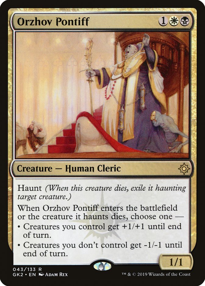 Orzhov Pontiff [Ravnica Allegiance Guild Kit] | Game Master's Emporium (The New GME)