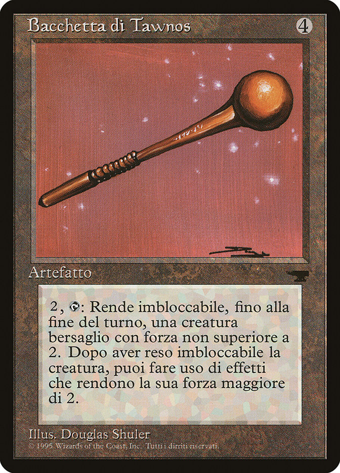 Tawnos's Wand (Italian) - "Bacchetta di Tawnos" [Rinascimento] | Game Master's Emporium (The New GME)