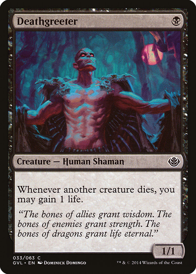 Deathgreeter (Garruk vs. Liliana) [Duel Decks Anthology] | Game Master's Emporium (The New GME)