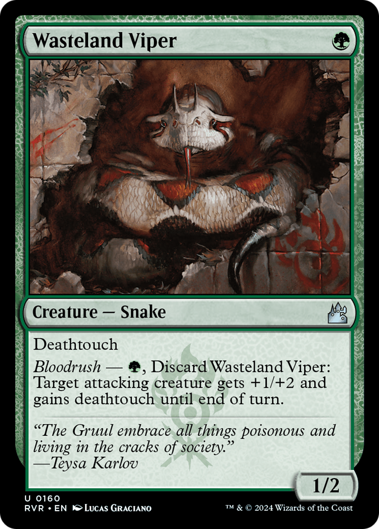 Wasteland Viper [Ravnica Remastered] | Game Master's Emporium (The New GME)