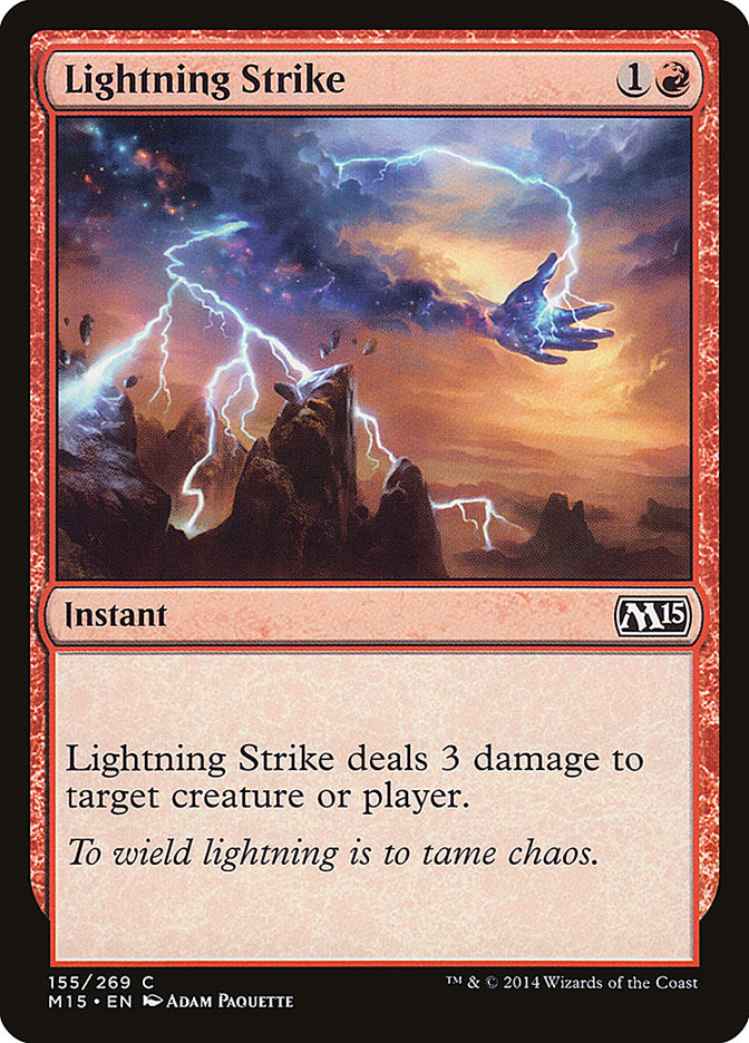 Lightning Strike [Magic 2015] | Game Master's Emporium (The New GME)