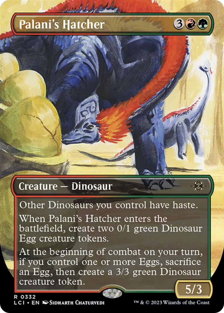 Palani's Hatcher (Borderless) [The Lost Caverns of Ixalan] | Game Master's Emporium (The New GME)