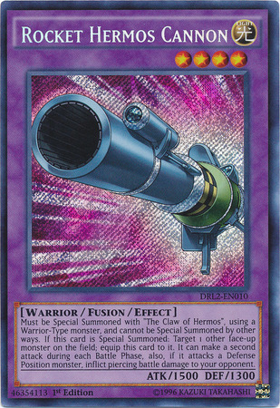 Rocket Hermos Cannon [DRL2-EN010] Secret Rare | Game Master's Emporium (The New GME)