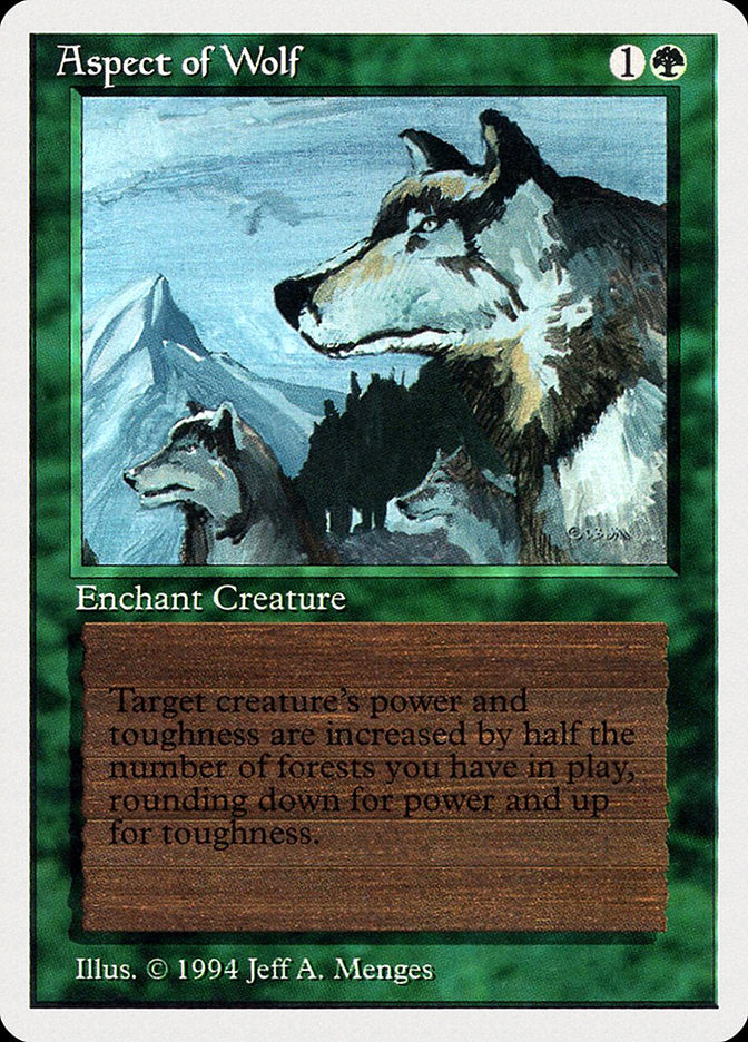 Aspect of Wolf [Summer Magic / Edgar] | Game Master's Emporium (The New GME)