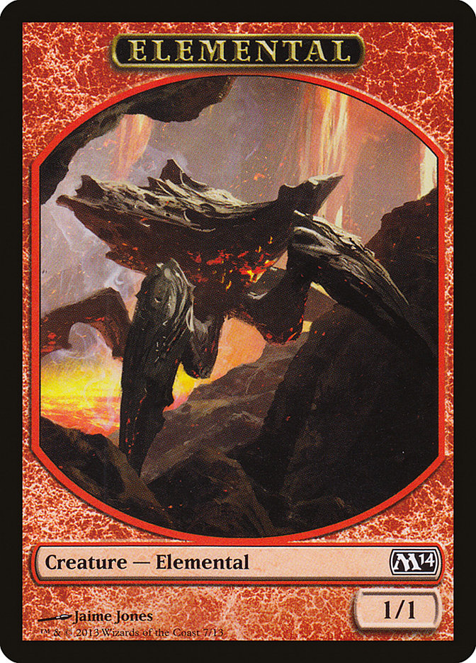 Elemental Token (7/13) [Magic 2014 Tokens] | Game Master's Emporium (The New GME)