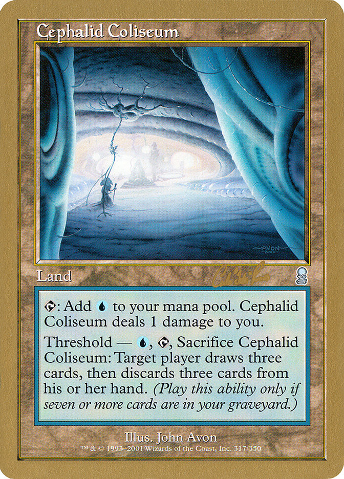 Cephalid Coliseum (Carlos Romao) [World Championship Decks 2002] | Game Master's Emporium (The New GME)