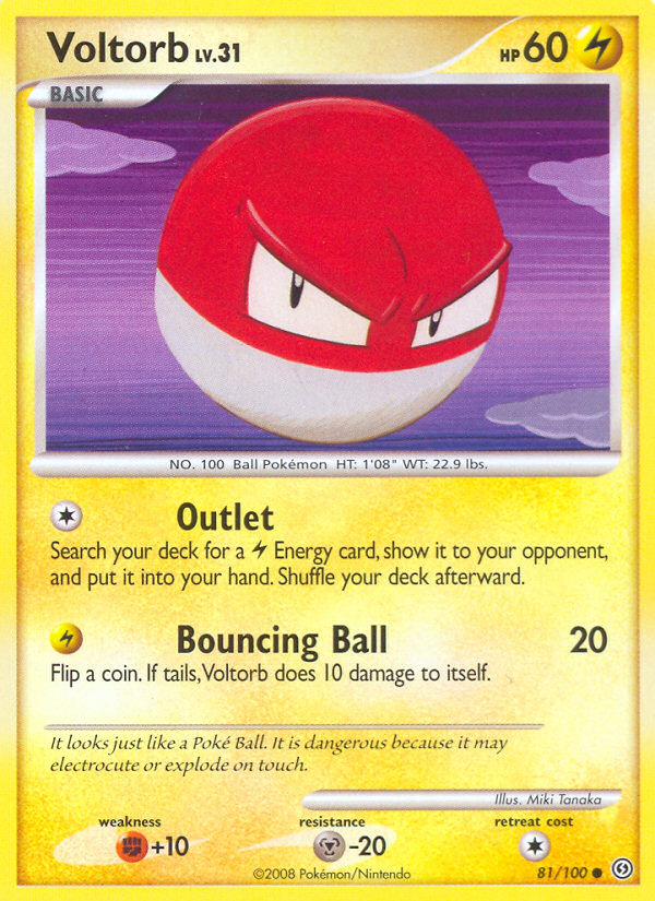 Voltorb (81/100) [Diamond & Pearl: Stormfront] | Game Master's Emporium (The New GME)