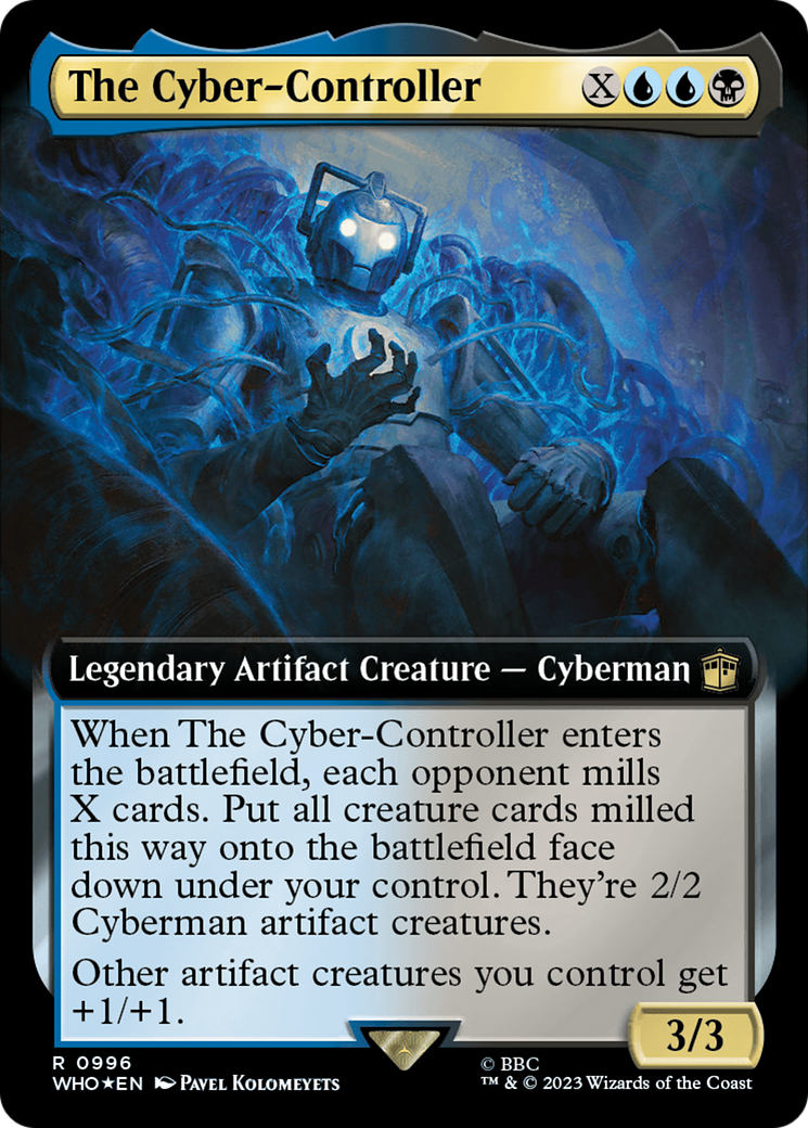 The Cyber-Controller (Extended Art) (Surge Foil) [Doctor Who] | Game Master's Emporium (The New GME)