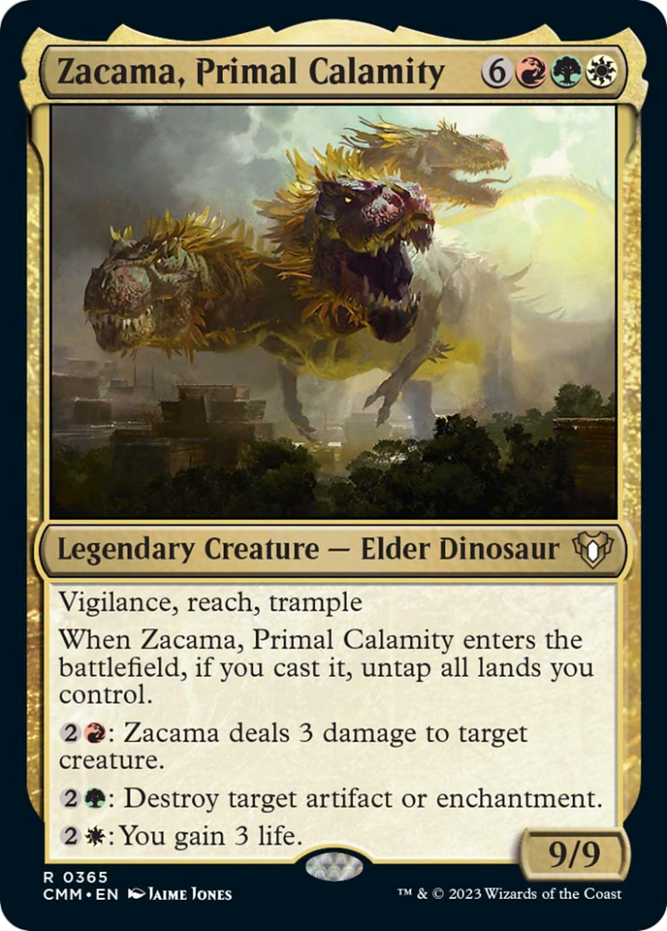 Zacama, Primal Calamity [Commander Masters] | Game Master's Emporium (The New GME)
