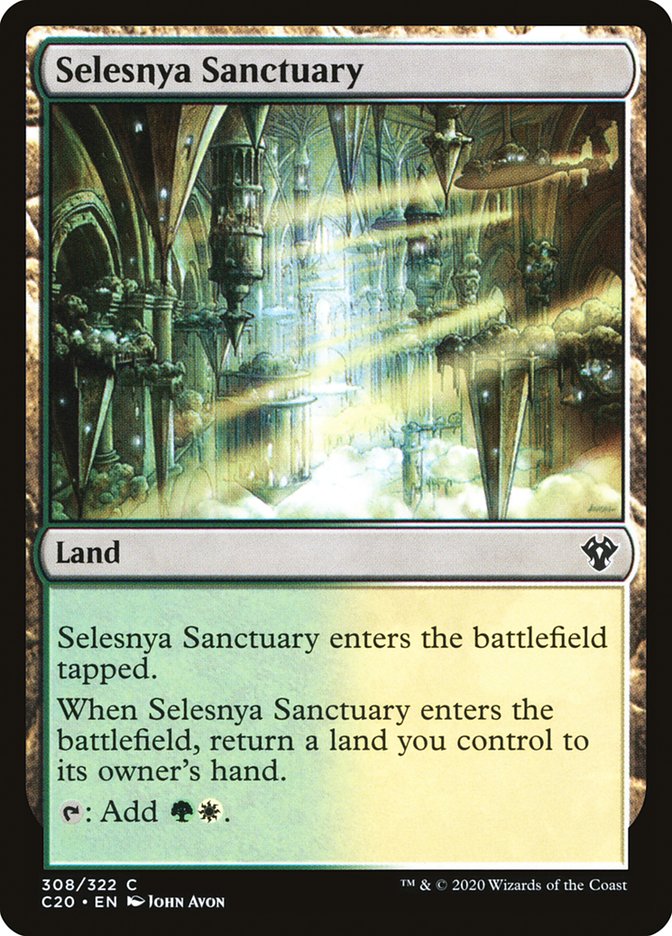 Selesnya Sanctuary [Commander 2020] | Game Master's Emporium (The New GME)