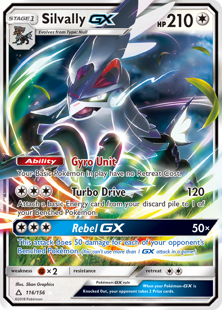 Silvally GX (116/156) [Sun & Moon: Ultra Prism] | Game Master's Emporium (The New GME)