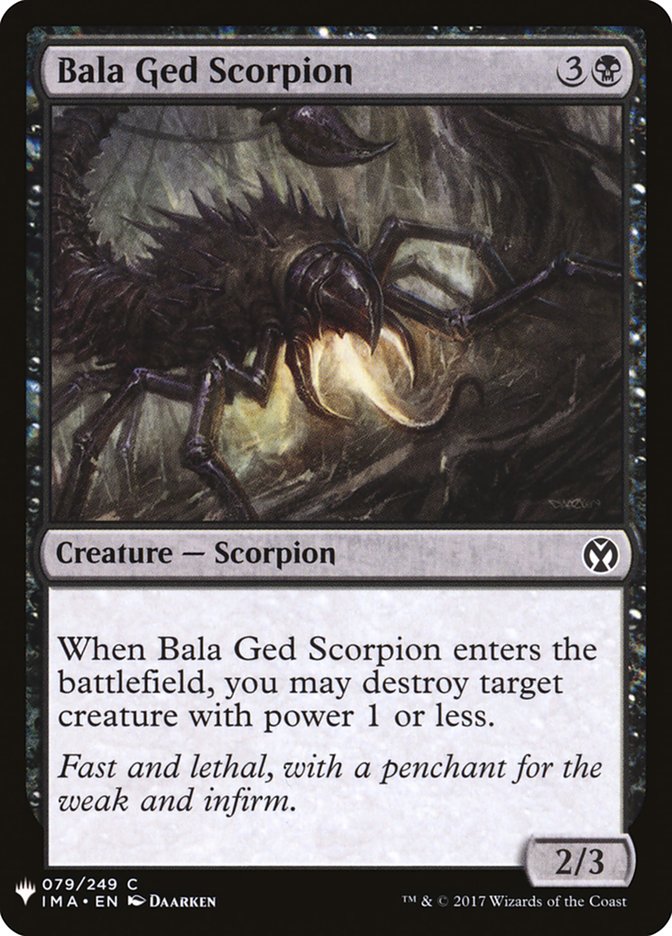 Bala Ged Scorpion [Mystery Booster] | Game Master's Emporium (The New GME)