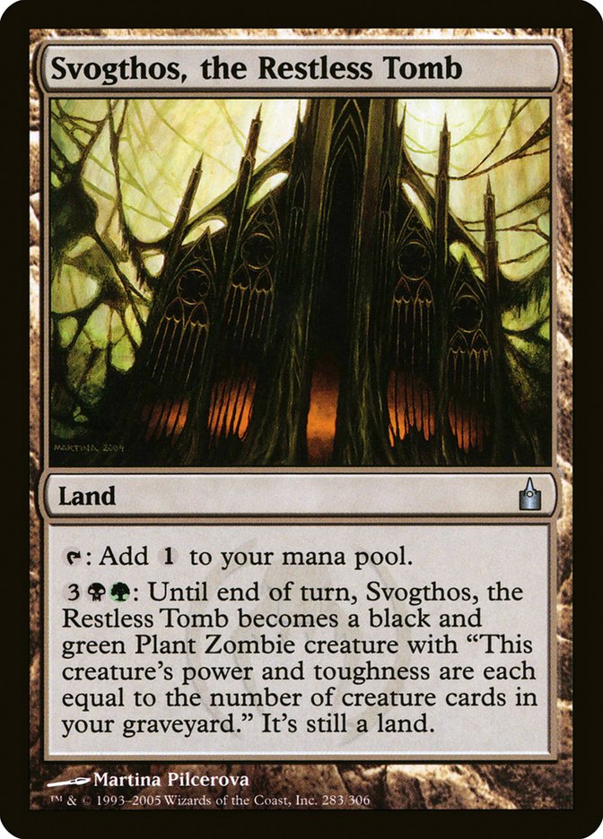 Svogthos, the Restless Tomb [Ravnica: City of Guilds] | Game Master's Emporium (The New GME)
