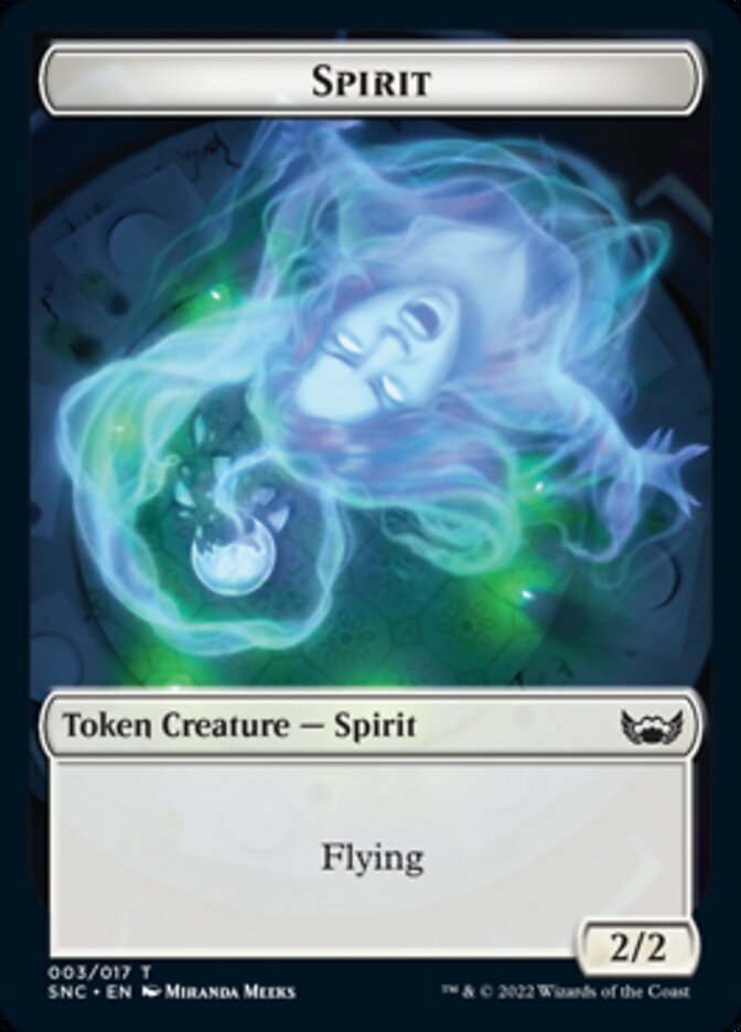 Spirit Token [Streets of New Capenna Tokens] | Game Master's Emporium (The New GME)