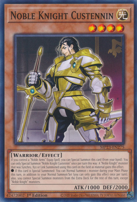 Noble Knight Custennin [MP23-EN275] Common | Game Master's Emporium (The New GME)