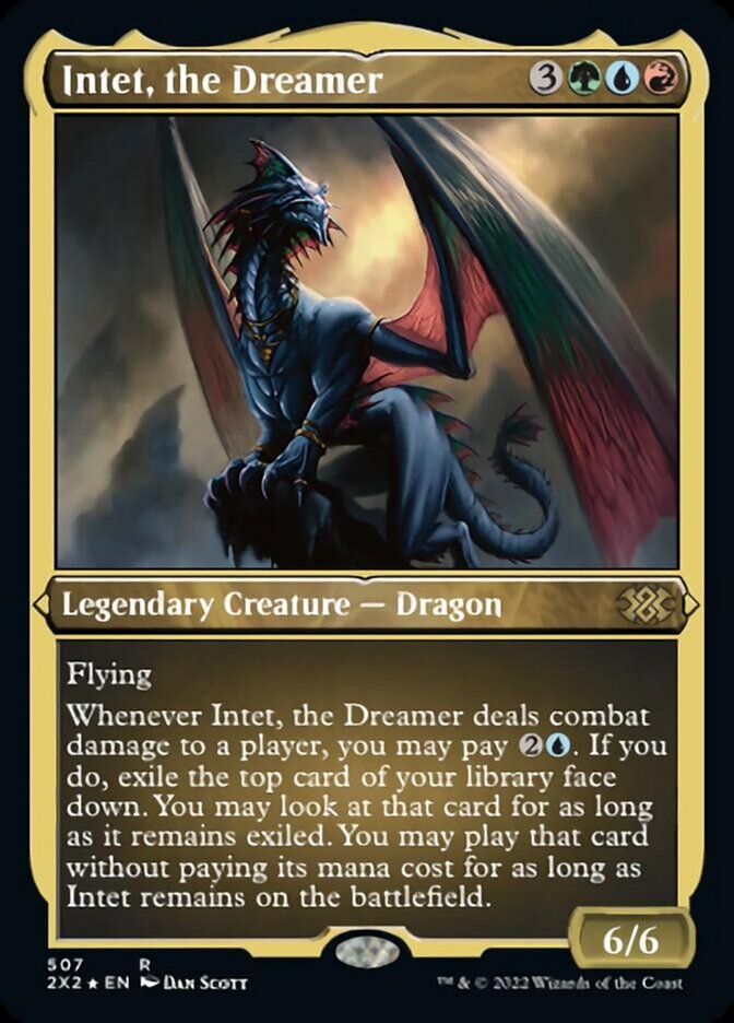 Intet, the Dreamer (Foil Etched) [Double Masters 2022] | Game Master's Emporium (The New GME)