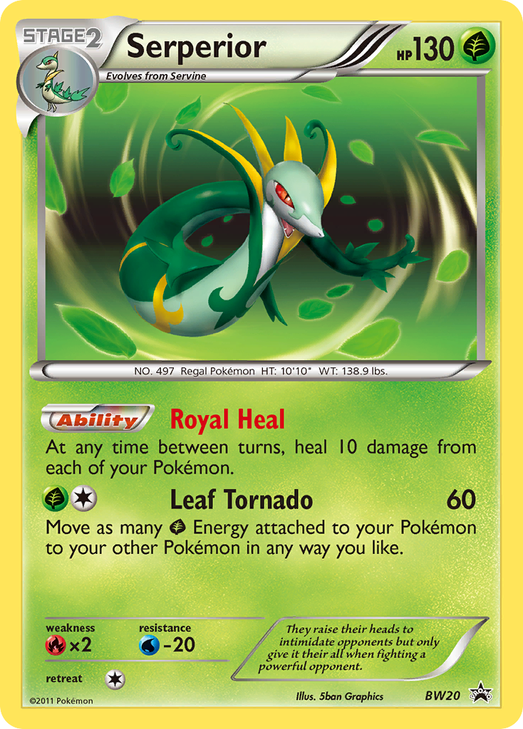 Serperior (BW20) [Black & White: Black Star Promos] | Game Master's Emporium (The New GME)