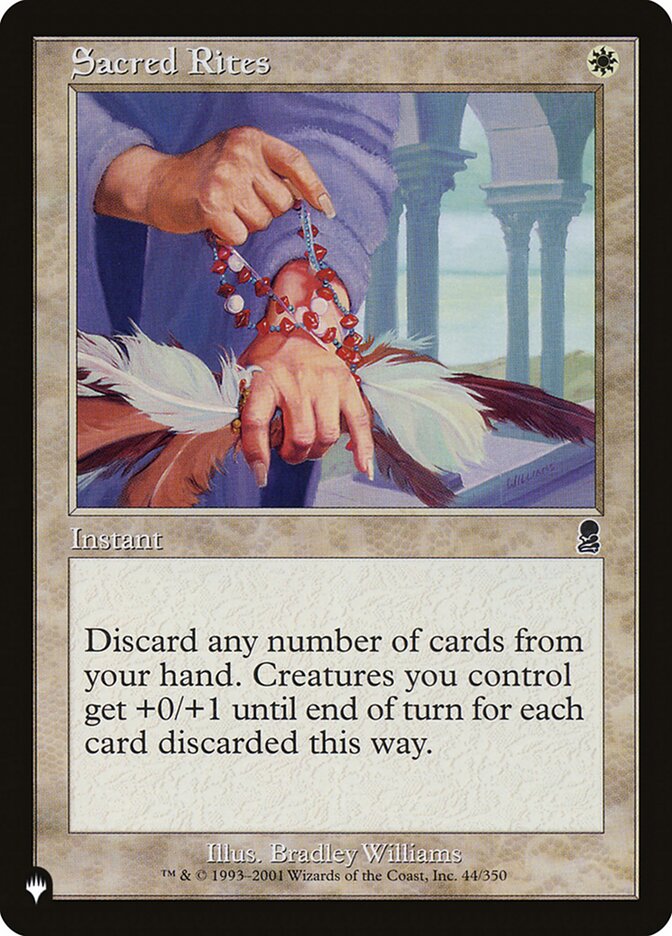 Sacred Rites [The List] | Game Master's Emporium (The New GME)