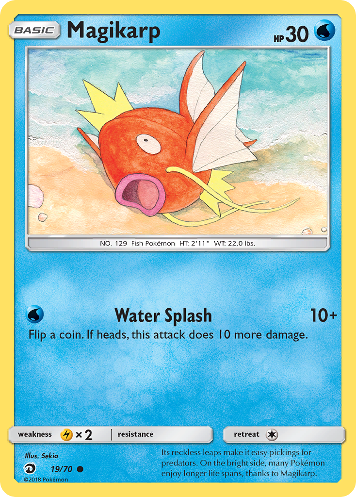 Magikarp (19/70) [Sun & Moon: Dragon Majesty] | Game Master's Emporium (The New GME)