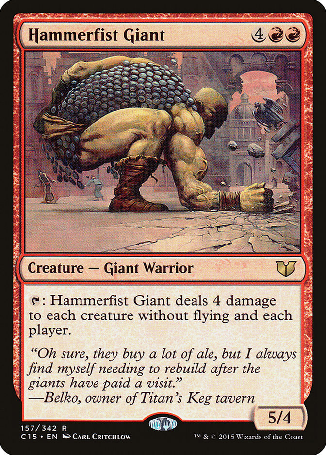 Hammerfist Giant [Commander 2015] | Game Master's Emporium (The New GME)