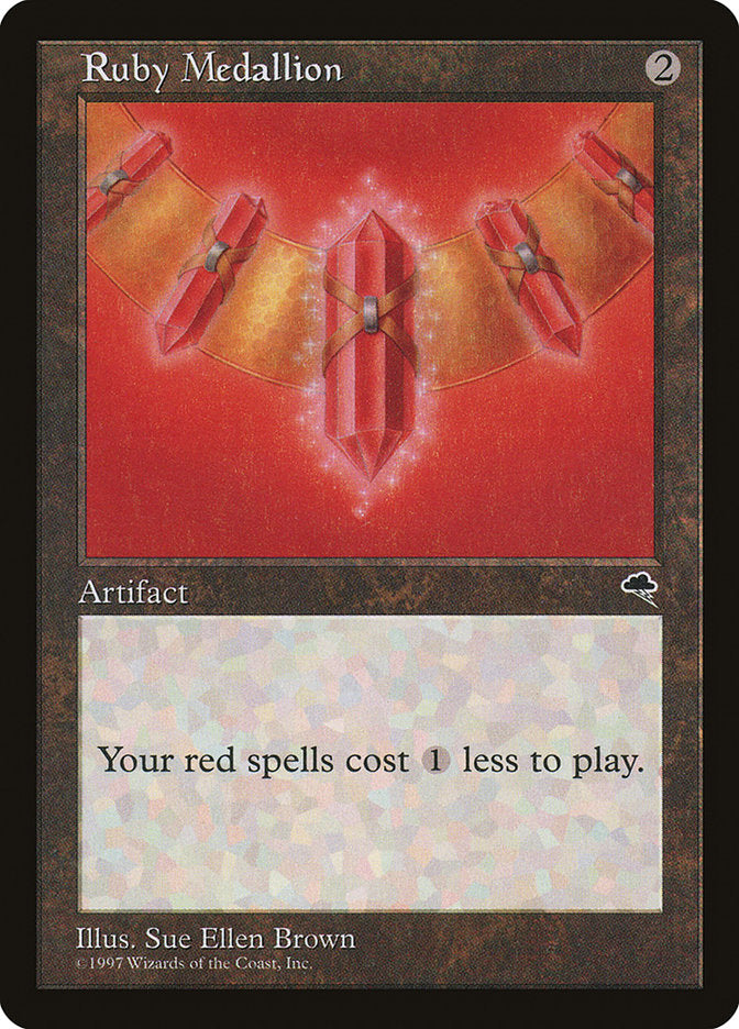Ruby Medallion [Tempest] | Game Master's Emporium (The New GME)
