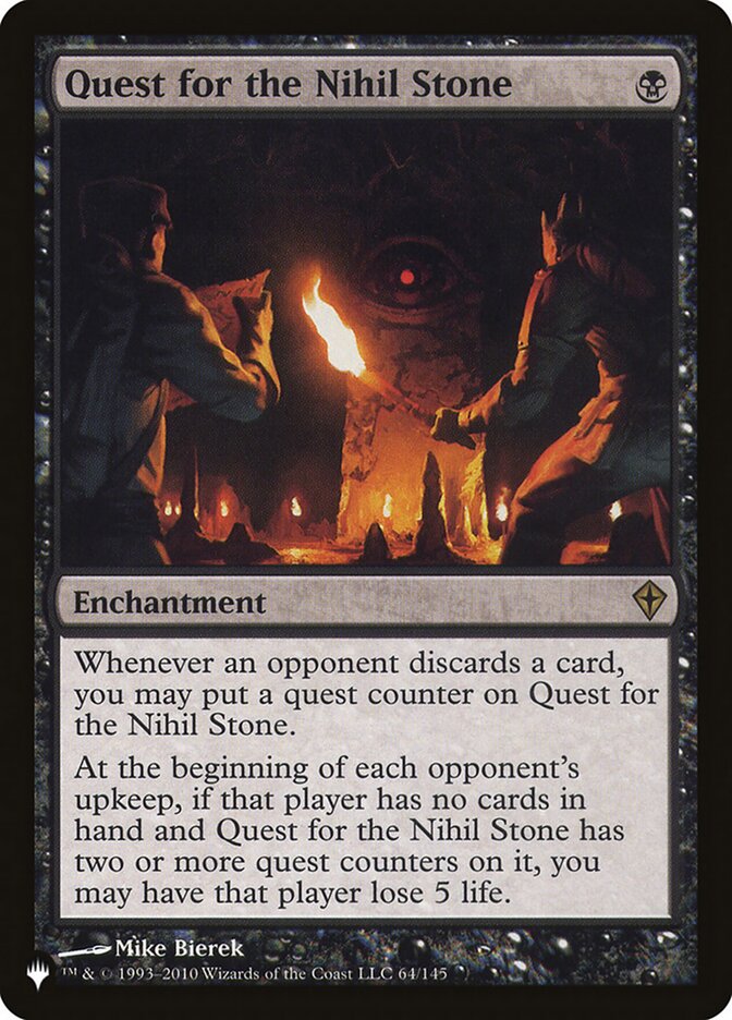 Quest for the Nihil Stone [The List] | Game Master's Emporium (The New GME)