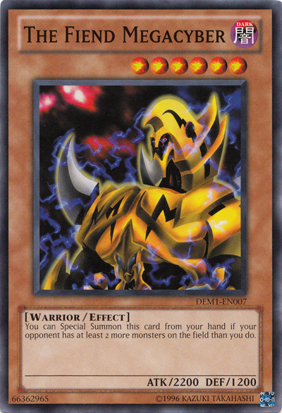 The Fiend Megacyber [DEM1-EN007] Common | Game Master's Emporium (The New GME)