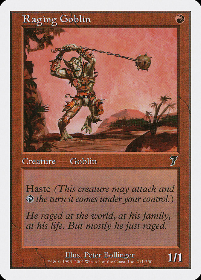 Raging Goblin [Seventh Edition] | Game Master's Emporium (The New GME)