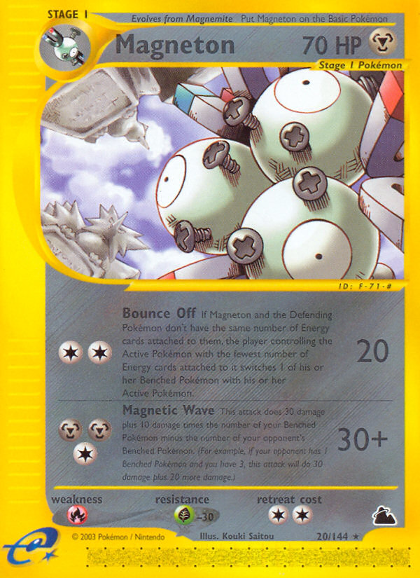 Magneton (20/144) [Skyridge] | Game Master's Emporium (The New GME)