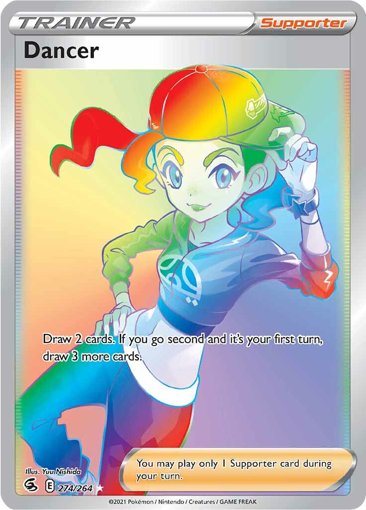 Dancer (274/264) [Sword & Shield: Fusion Strike] | Game Master's Emporium (The New GME)
