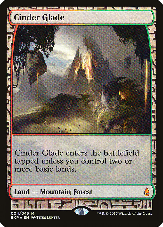 Cinder Glade [Zendikar Expeditions] | Game Master's Emporium (The New GME)
