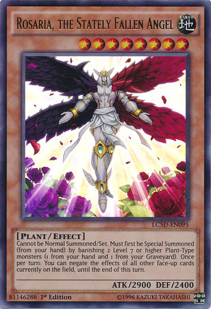 Rosaria, the Stately Fallen Angel [LC5D-EN095] Ultra Rare | Game Master's Emporium (The New GME)