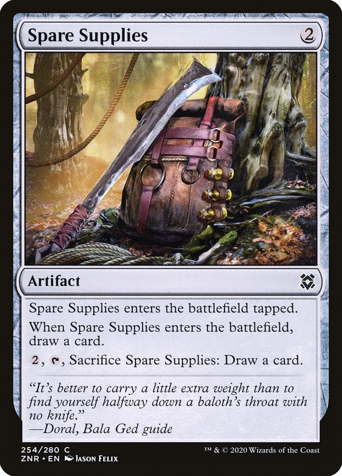 Spare Supplies [Zendikar Rising] | Game Master's Emporium (The New GME)