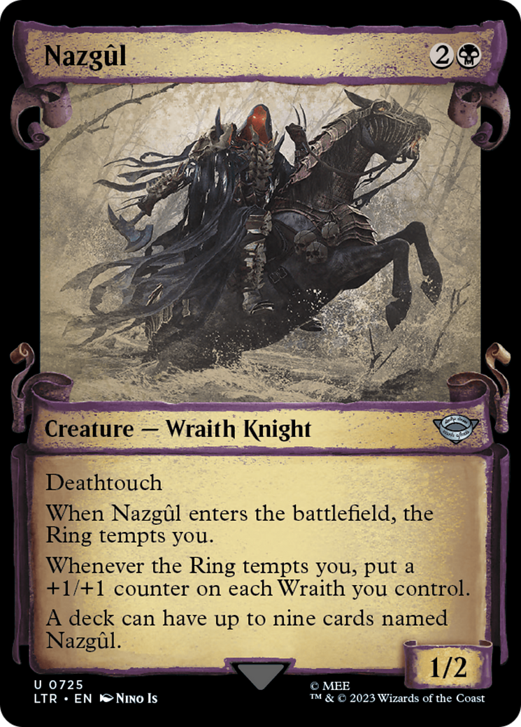 Nazgul (0725) [The Lord of the Rings: Tales of Middle-Earth Showcase Scrolls] | Game Master's Emporium (The New GME)