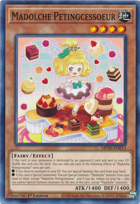 Madolche Petingcessoeur [MP20-EN013] Common | Game Master's Emporium (The New GME)