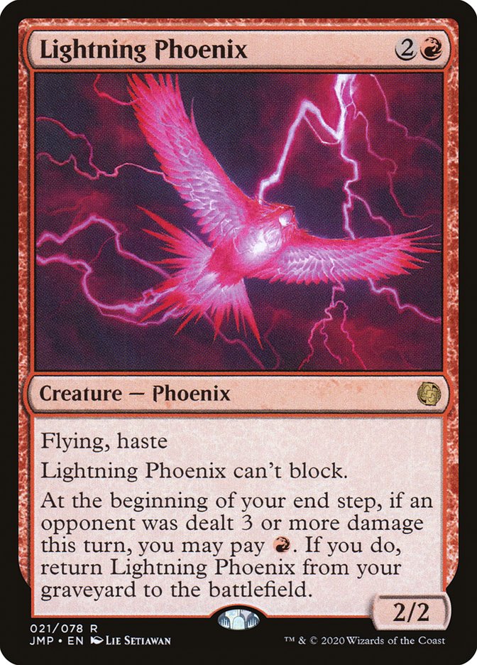 Lightning Phoenix [Jumpstart] | Game Master's Emporium (The New GME)