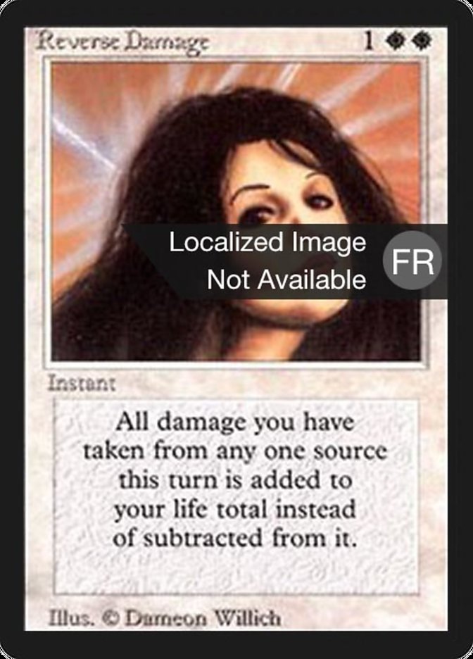 Reverse Damage [Foreign Black Border] | Game Master's Emporium (The New GME)