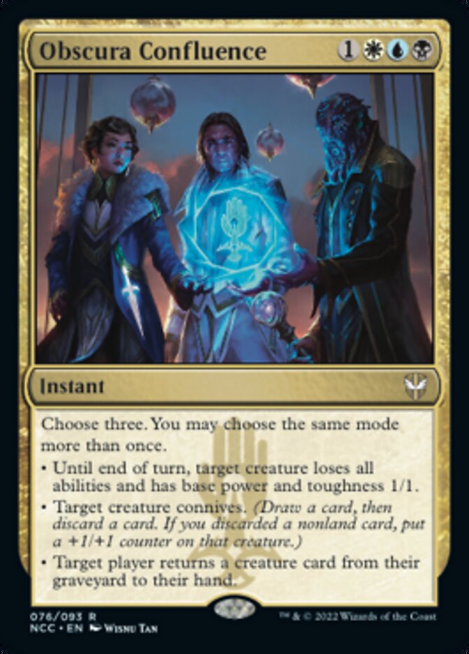 Obscura Confluence [Streets of New Capenna Commander] | Game Master's Emporium (The New GME)