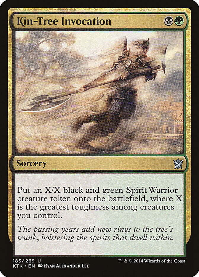 Kin-Tree Invocation [Khans of Tarkir] | Game Master's Emporium (The New GME)