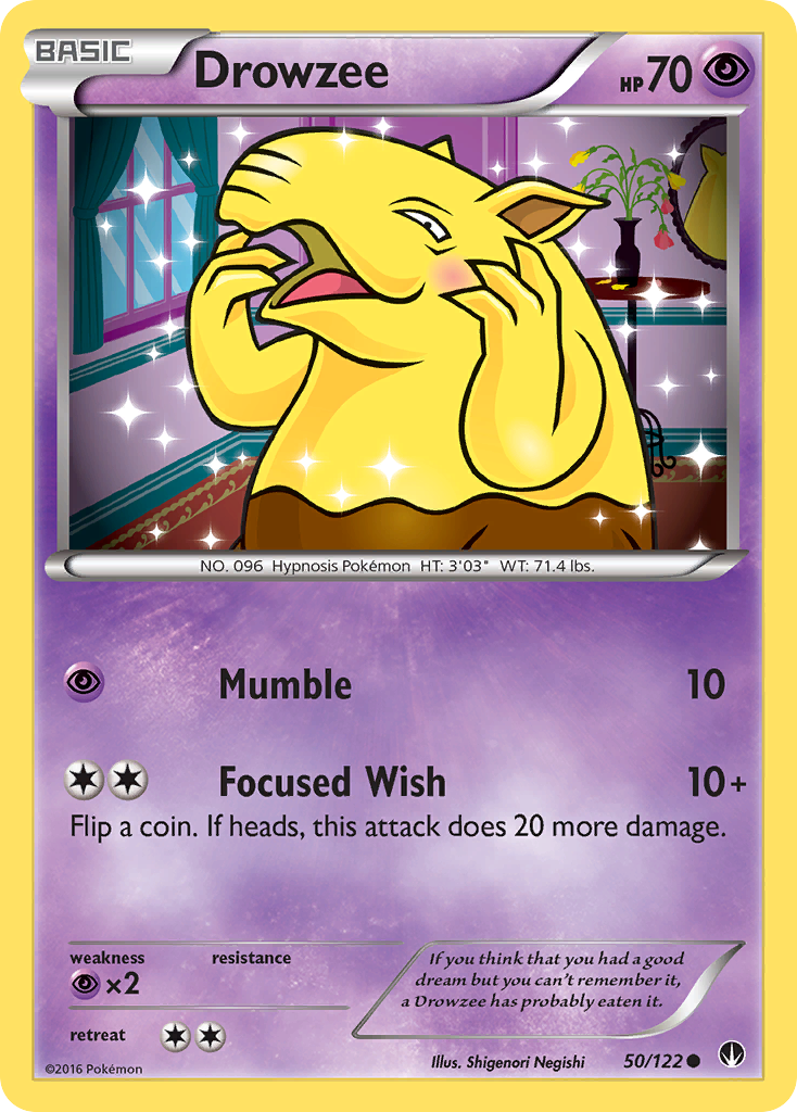 Drowzee (50/122) [XY: BREAKpoint] | Game Master's Emporium (The New GME)
