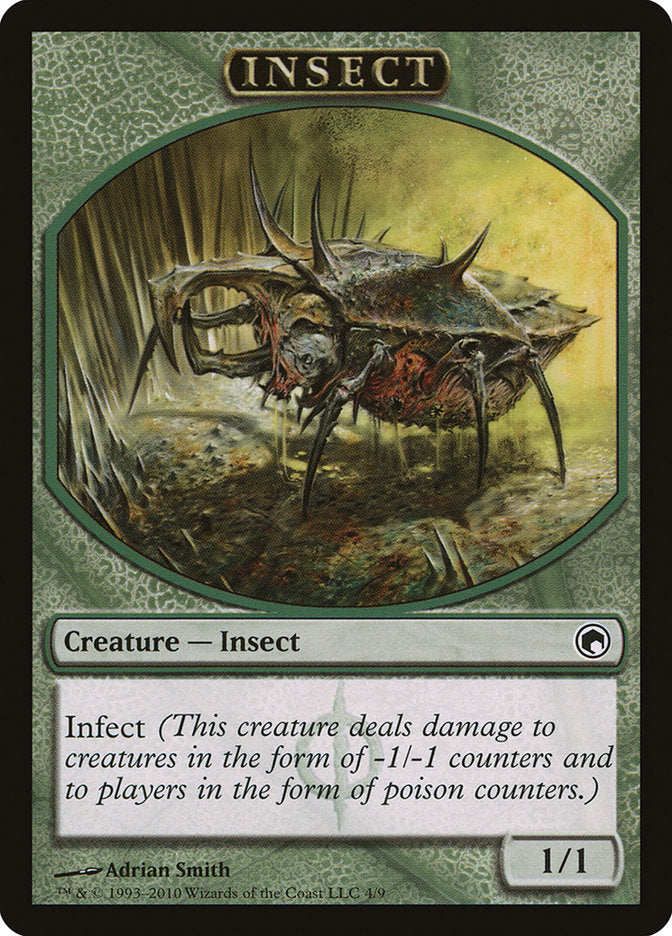 Insect Token [Scars of Mirrodin Tokens] | Game Master's Emporium (The New GME)