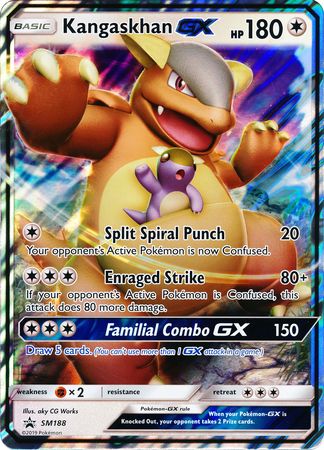 Kangaskhan GX (SM188) (Jumbo Card) [Sun & Moon: Black Star Promos] | Game Master's Emporium (The New GME)