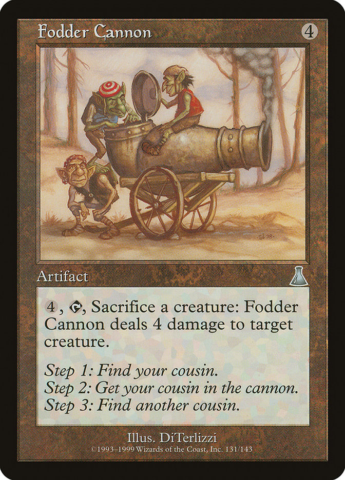 Fodder Cannon [Urza's Destiny] | Game Master's Emporium (The New GME)